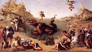 Perseo libera a Andrómeda 1515 Renacimiento Piero di Cosimo Pinturas al óleo